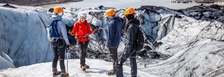 Sólheimajökull gletsjer ontdekkingstocht